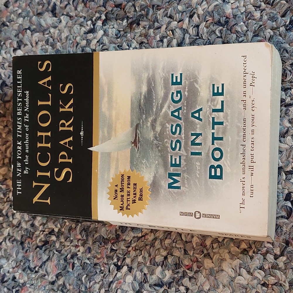 😯 3/$10 sale! Message in a Bottle paperback